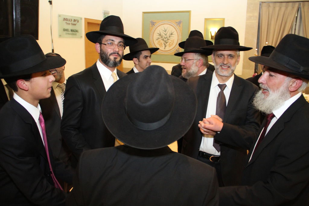 צפו: בכירי ש"ס חגגו עם המנכ"ל, נתי לסרי