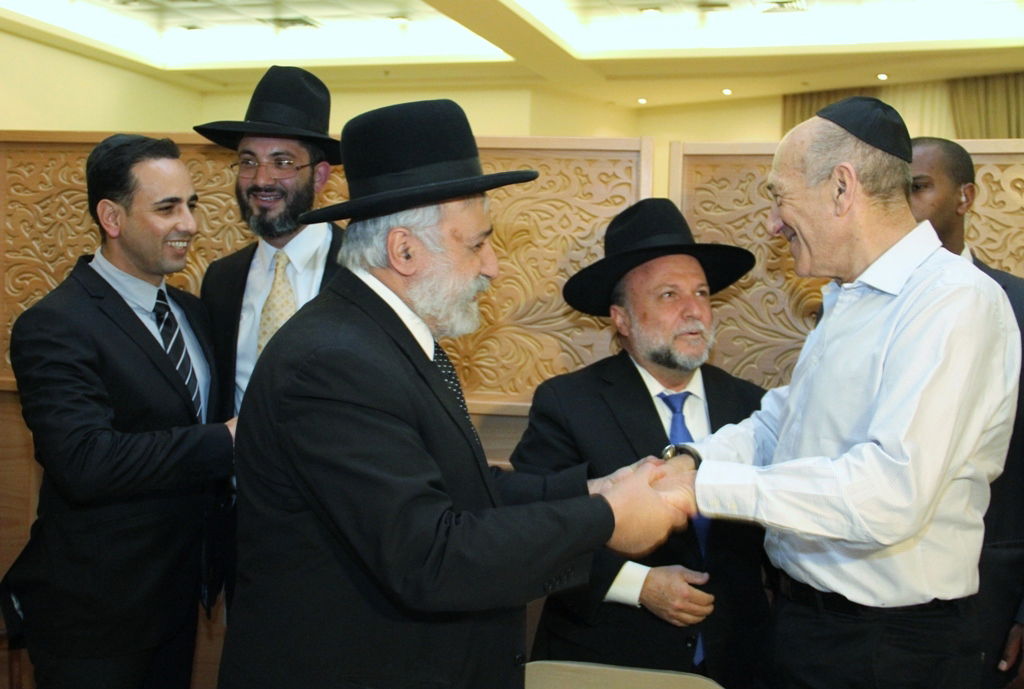 אולמרט וניסים זאב