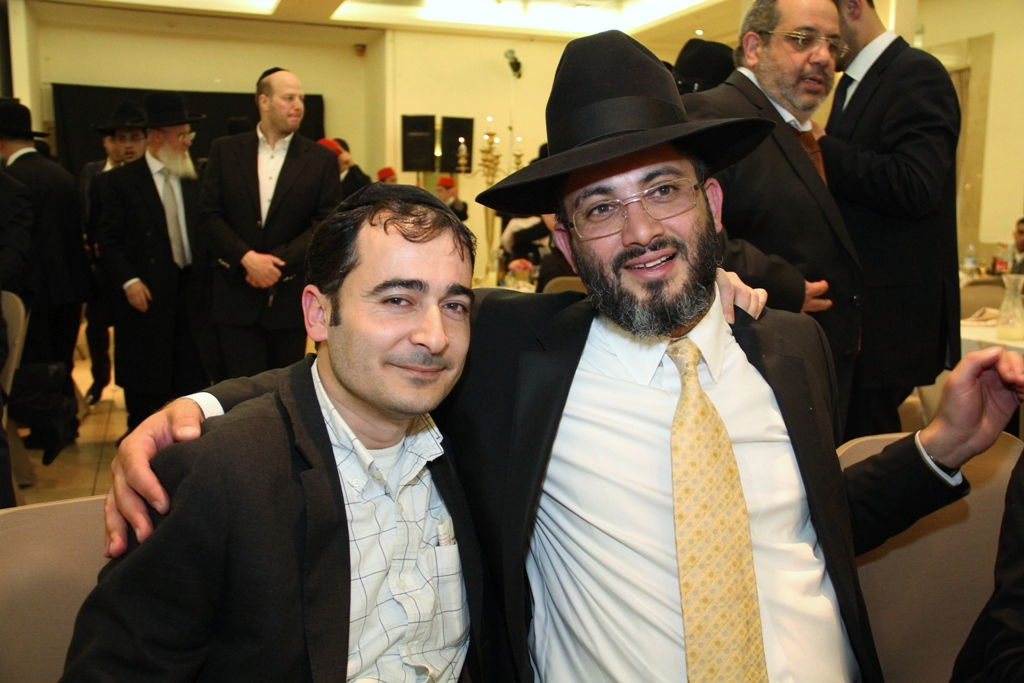 צפו: בכירי ש"ס חגגו עם המנכ"ל, נתי לסרי