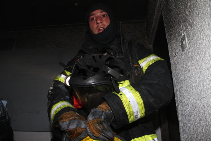 צפו: הבית נשרף, תמונת הרב לא נפגעה