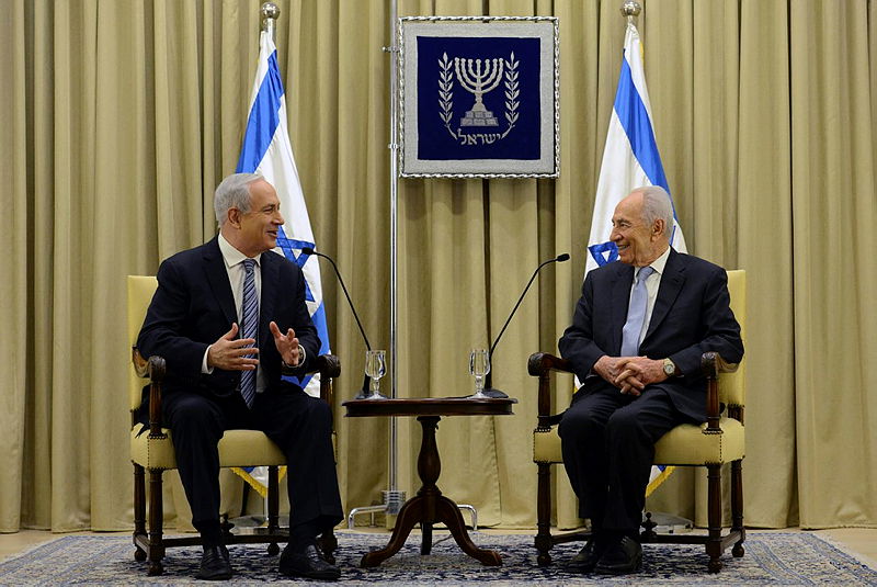 פרס ונתניהו, הערב