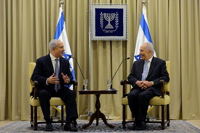 פרס ונתניהו, הערב