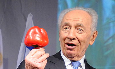 תפריט בריא. הנשיא פרס