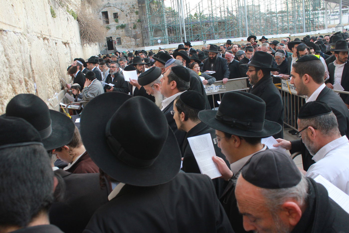 צפו: תפילה לרפואת הרב יוסף