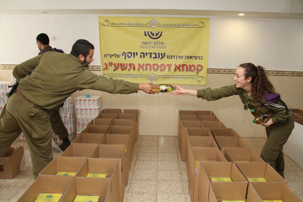 תיעוד: כך נערכים ל"קמחא דפסחא"