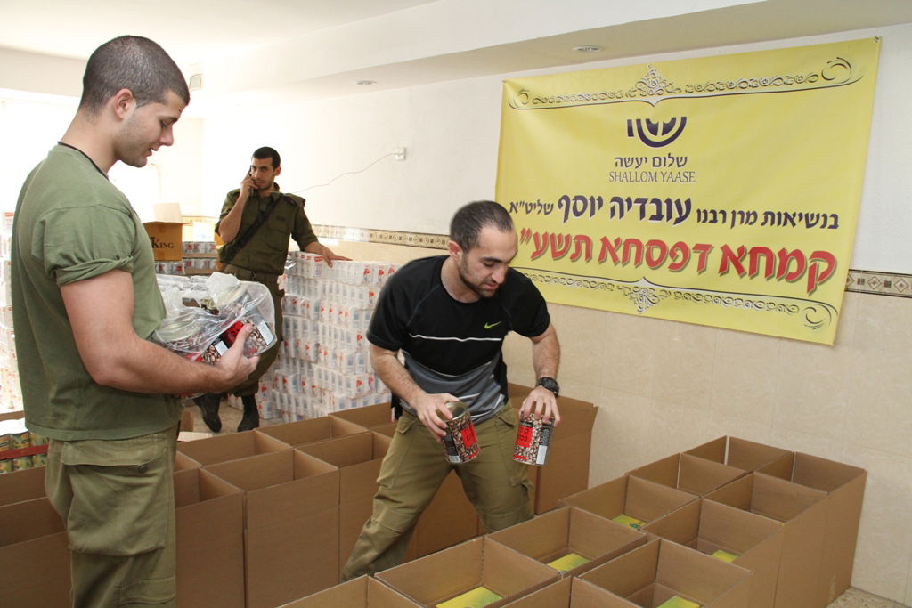 תיעוד: כך נערכים ל"קמחא דפסחא"