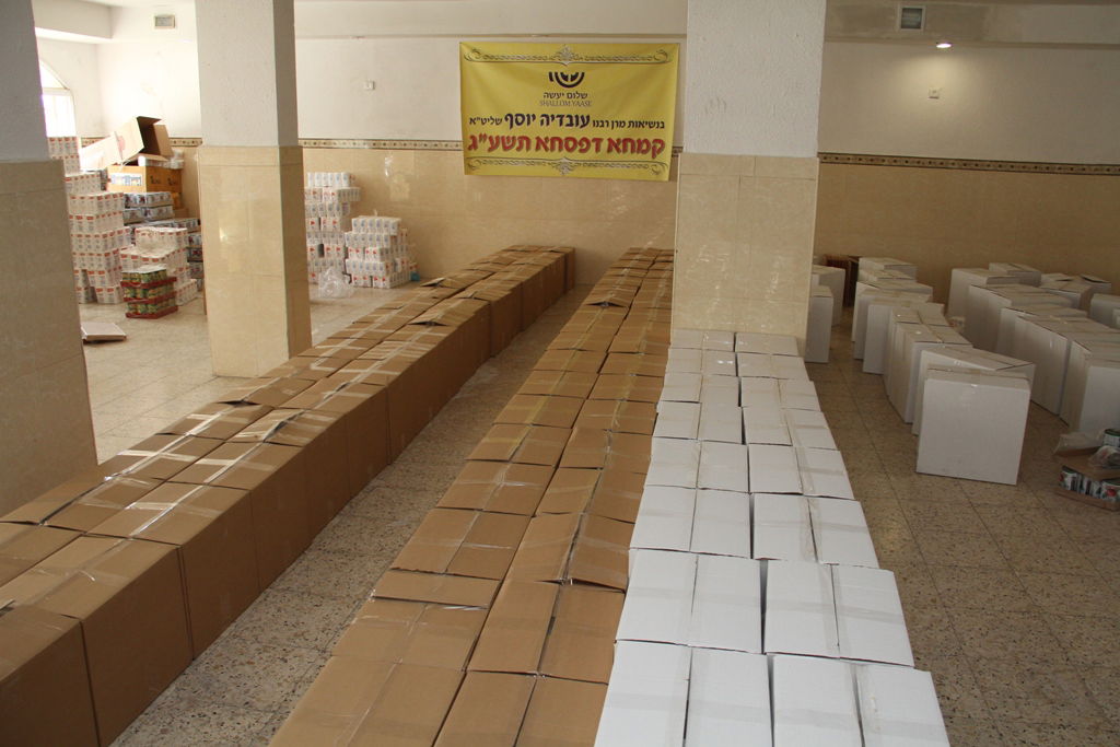 תיעוד: כך נערכים ל"קמחא דפסחא"