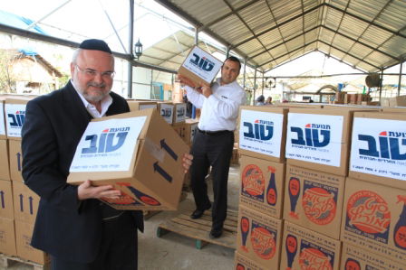 תנועת טוב חילקה אלפי סלים לכבוד פסח