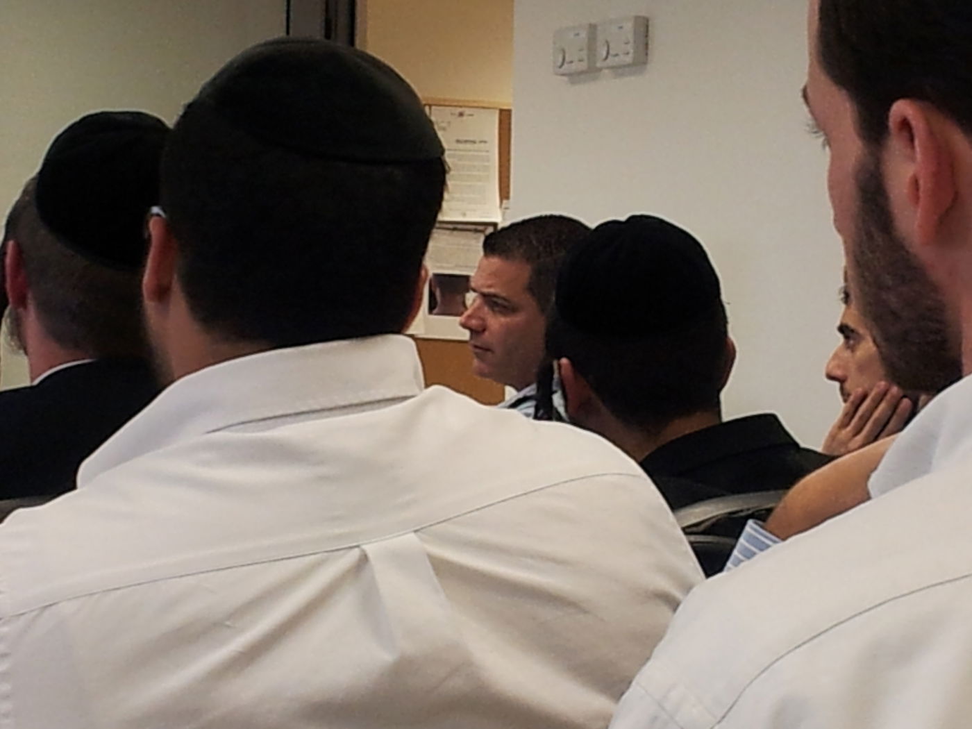 עשרות חרדים השתתפו באירוע הסברתי של שילוב חרדים במשטרה