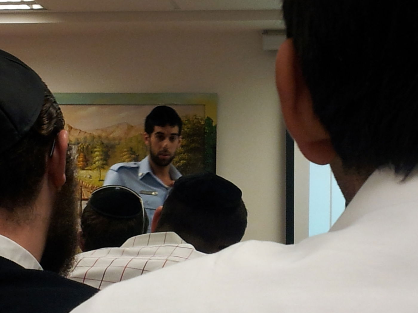 עשרות חרדים השתתפו באירוע הסברתי של שילוב חרדים במשטרה