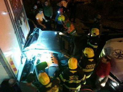 זירת הפיגוע, הערב