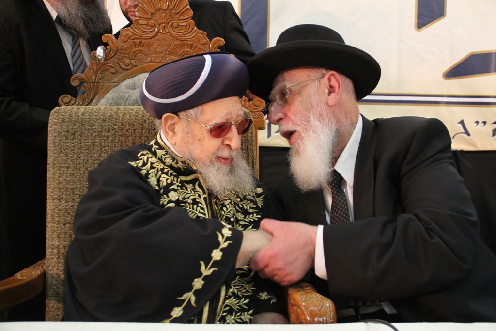 מרן הגר"ע יוסף: "רוצים לבטל את התורה מאיתנו"