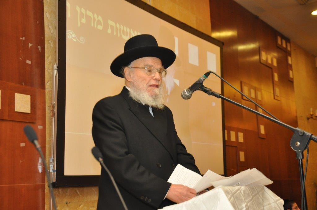 הרב שטיינמן זעק: "רוצים להחריב את עולם התורה"