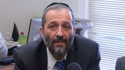 אריה דרעי: הממשלה החדשה לגיטימית