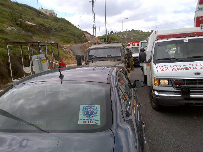 זירת הפיגוע