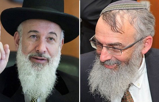 הרבנים סתיו ומצגר