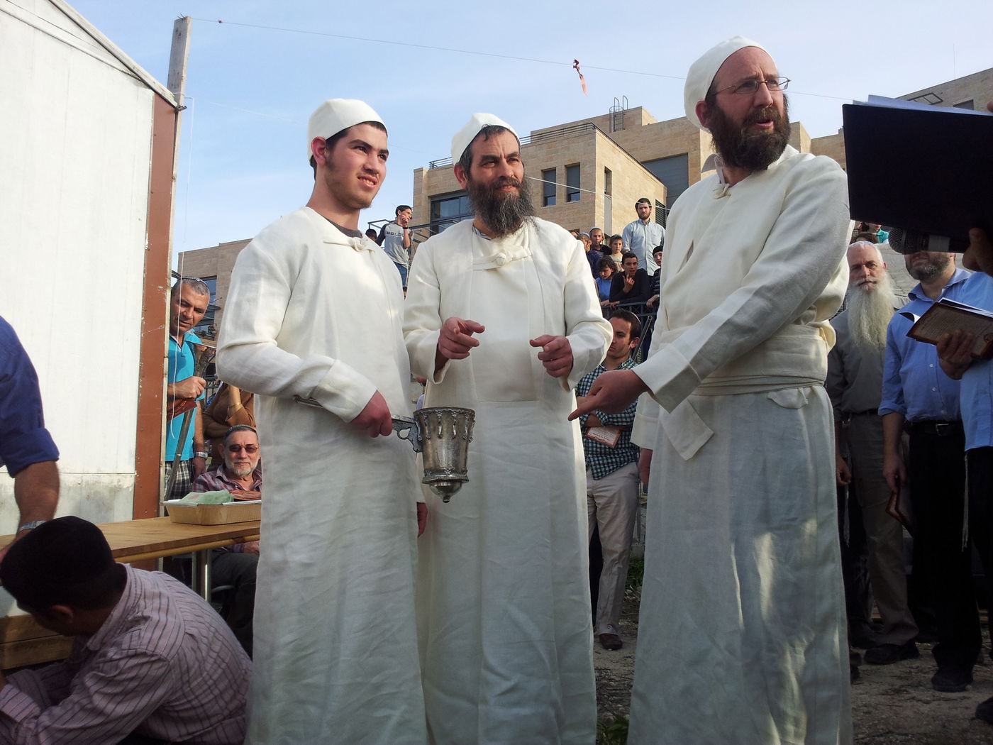 ערב החג: מאות תרגלו הקרבת קורבן פסח