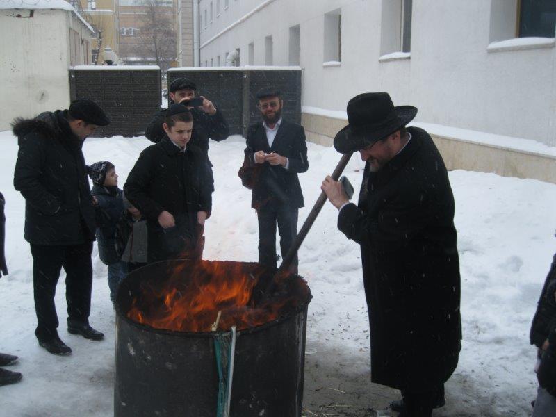 שריפת חמץ, נוסח מוסקבה