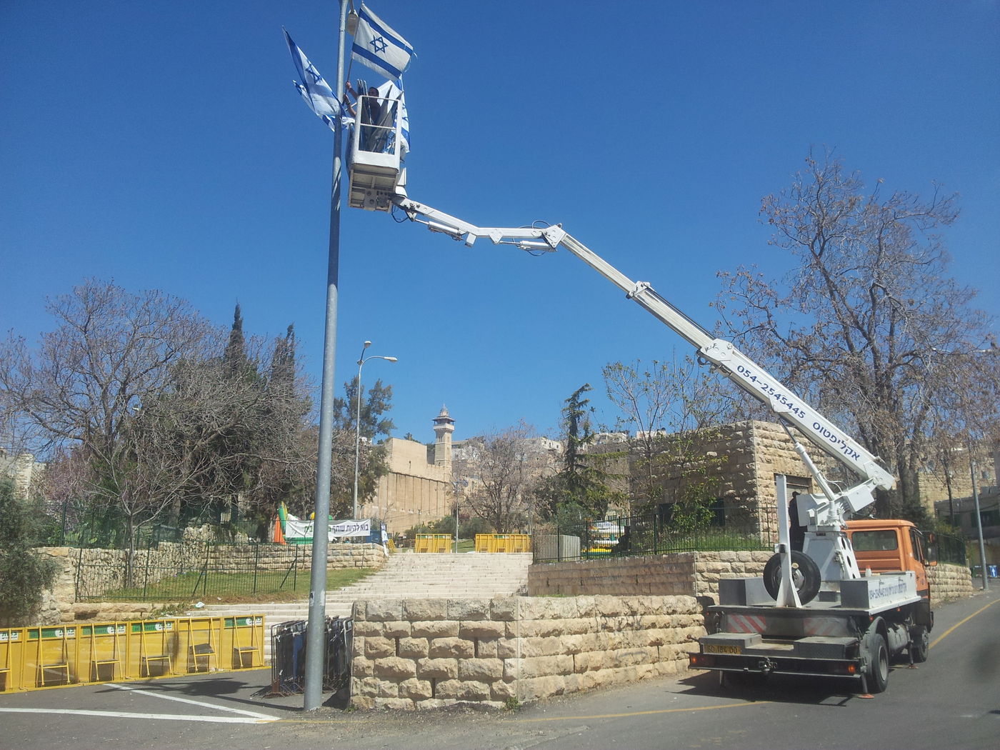 ההכנות בחברון