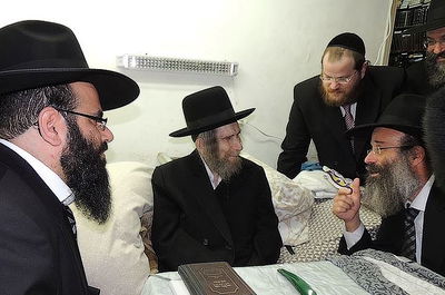 רובינשטיין בבית הגראי"ל שטיינמן