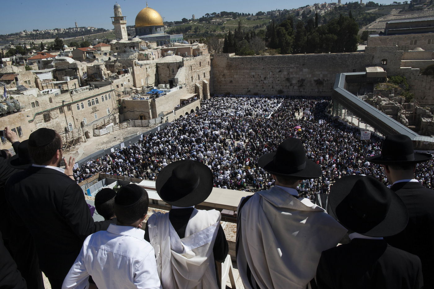 יְבָרֶכְךָ ה' וְיִשְׁמְרֶךָ • "ברכת הכהנים" בכותל המערבי