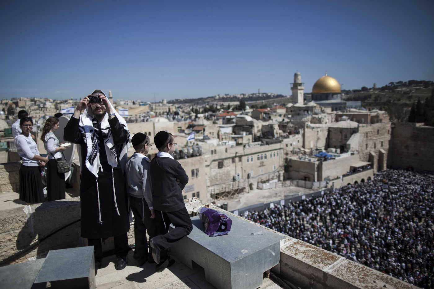 יְבָרֶכְךָ ה' וְיִשְׁמְרֶךָ • "ברכת הכהנים" בכותל המערבי