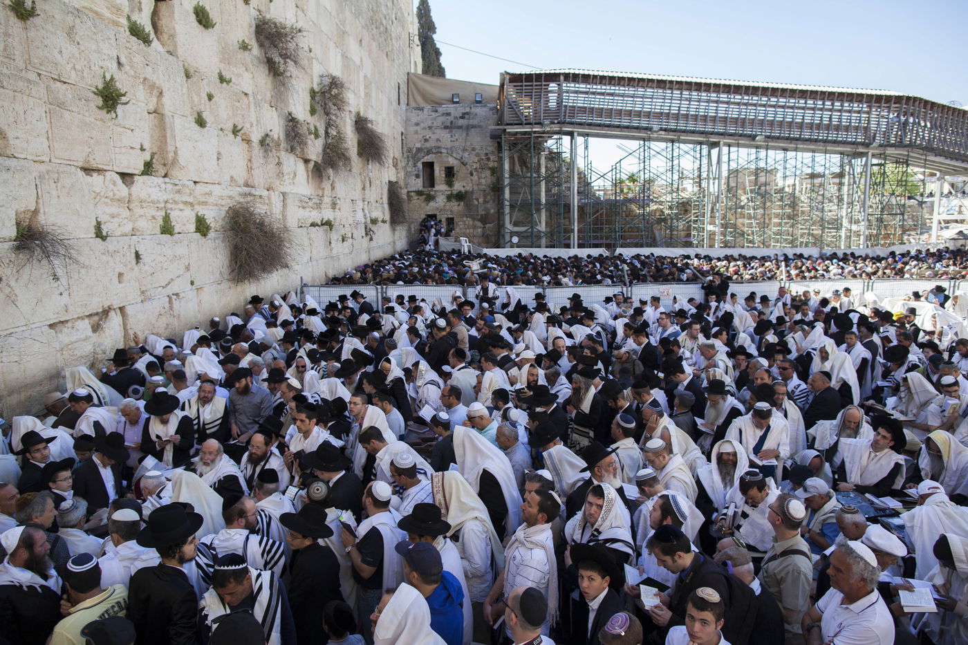 יְבָרֶכְךָ ה' וְיִשְׁמְרֶךָ • "ברכת הכהנים" בכותל המערבי