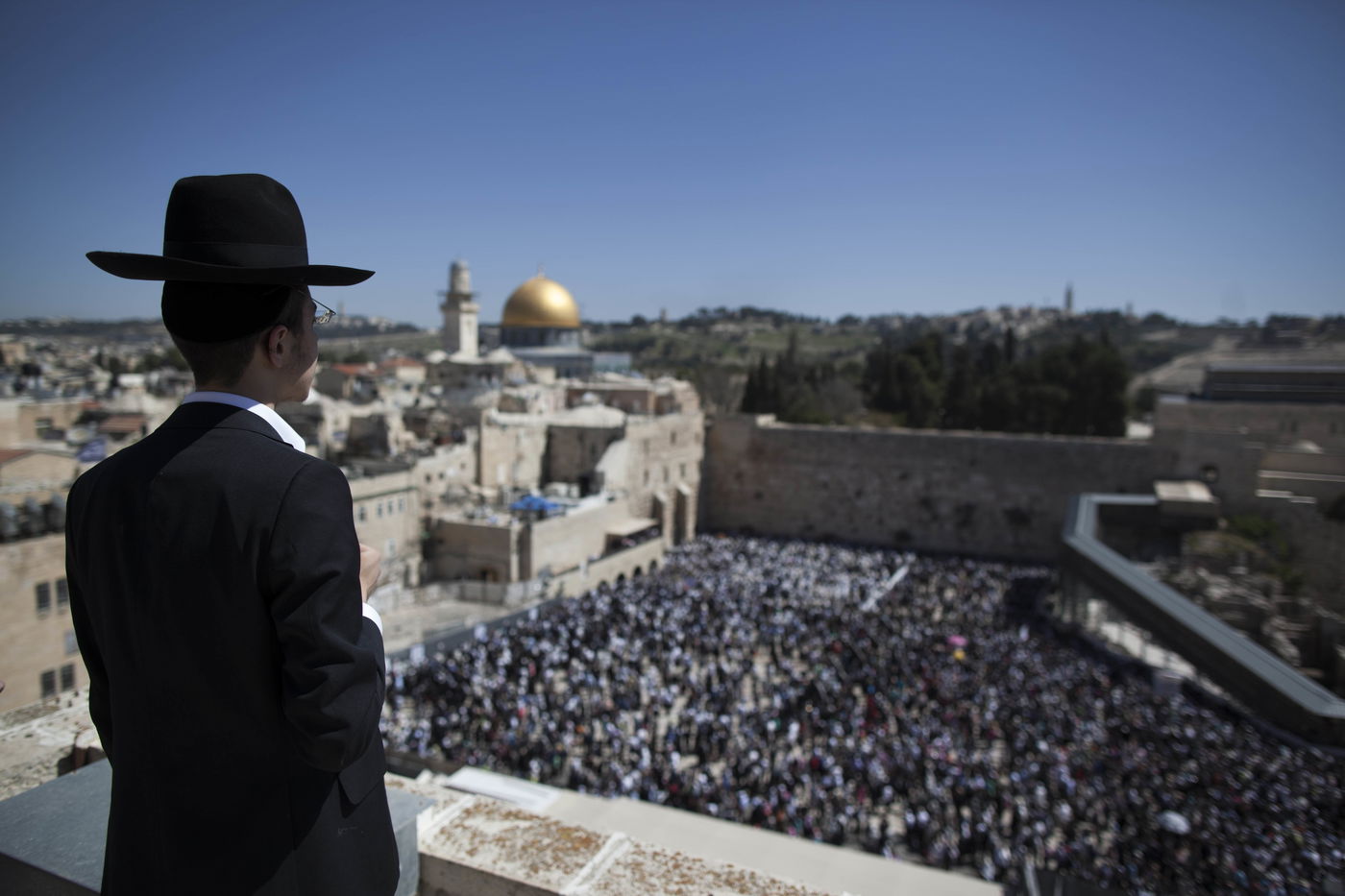 יְבָרֶכְךָ ה' וְיִשְׁמְרֶךָ • "ברכת הכהנים" בכותל המערבי