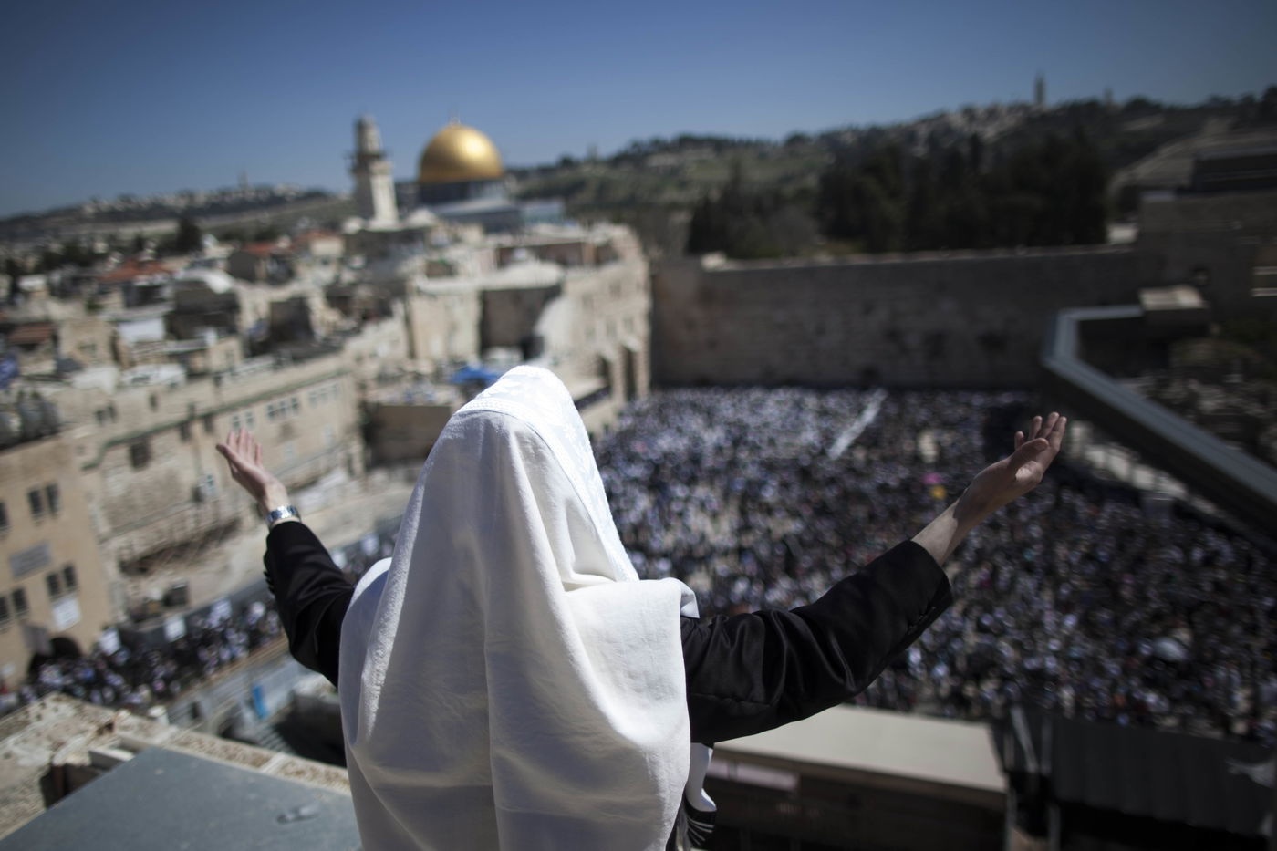 יְבָרֶכְךָ ה' וְיִשְׁמְרֶךָ • "ברכת הכהנים" בכותל המערבי