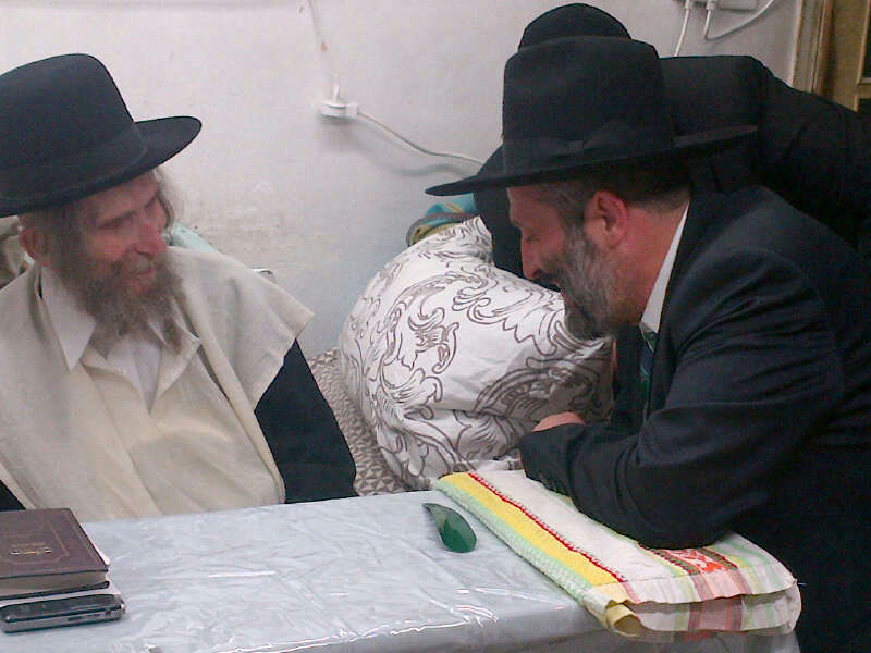 אריה דרעי הגיע לביקור אצל ראש הישיבה