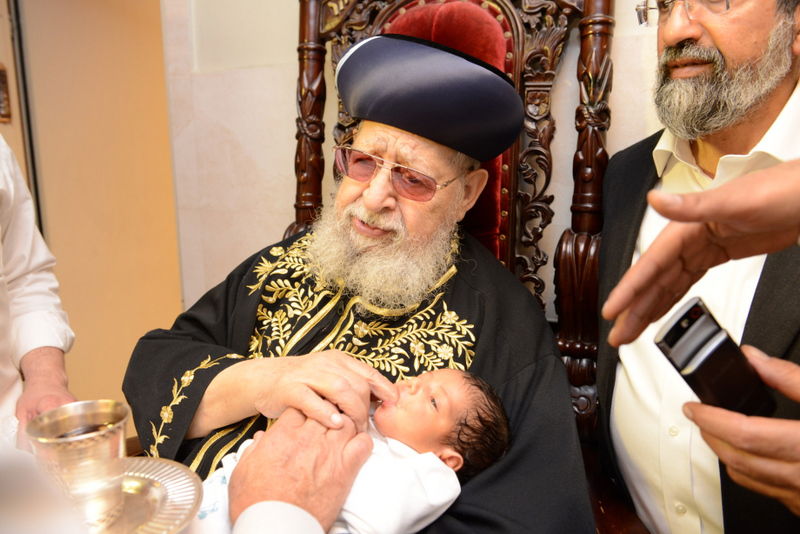 צפו: ברית לבן הזמר אביעד גיל