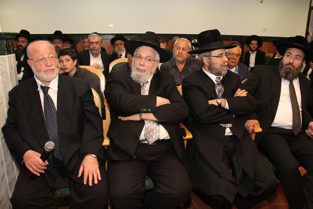 גלריה: אזכרה לאביו של אריה דרעי