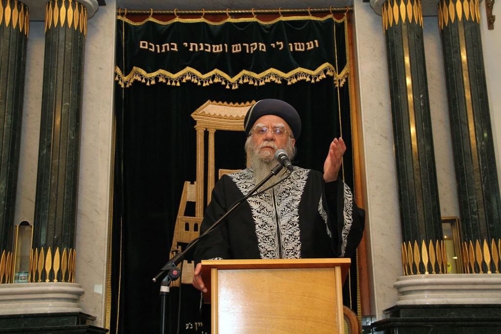 גלריה: אזכרה לאביו של אריה דרעי