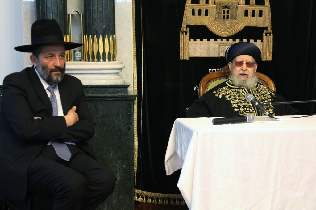 גלריה: אזכרה לאביו של אריה דרעי