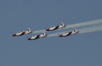 גלריה: המטס החגיגי של 'חיל האוויר' מעל שמי הארץ