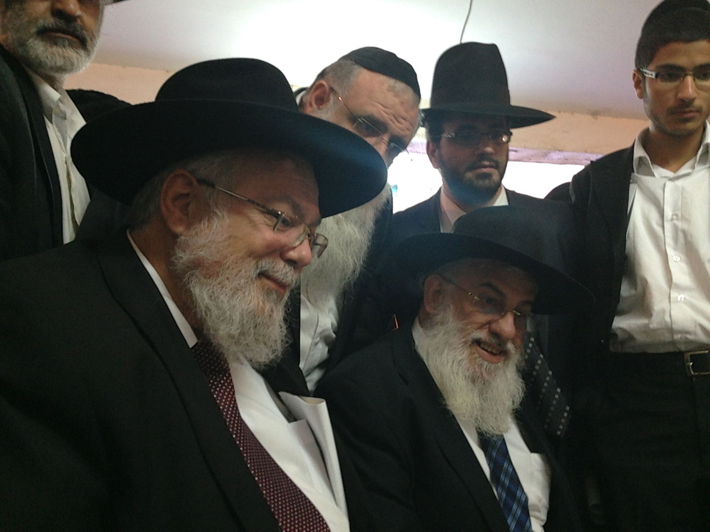 יום של ניחומים בבית הרב יעקב יוסף ע"ה