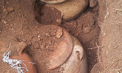 הכדים עם ספרי התורה