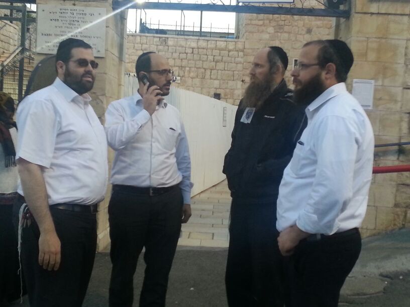 ההילולה במירון: ראשי 'איחוד הצלה' בסיור היערכות