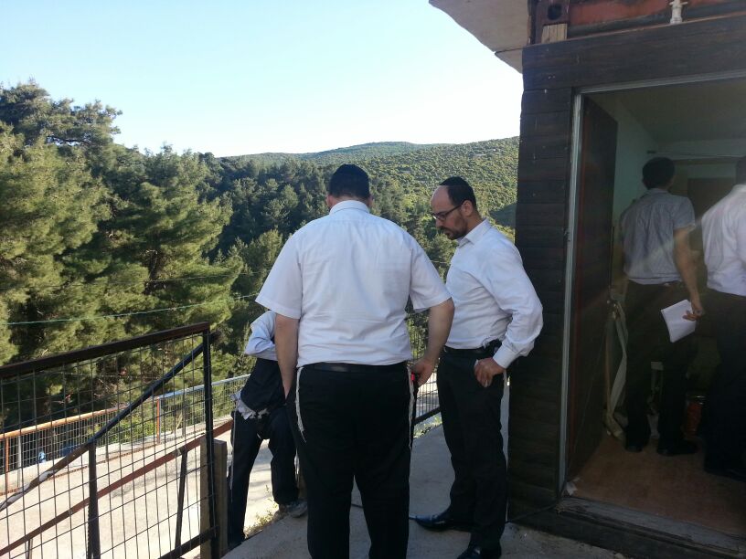 ההילולה במירון: ראשי 'איחוד הצלה' בסיור היערכות