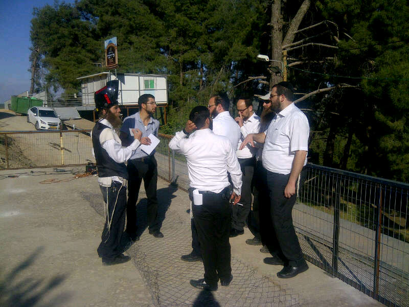 ההילולה במירון: ראשי 'איחוד הצלה' בסיור היערכות