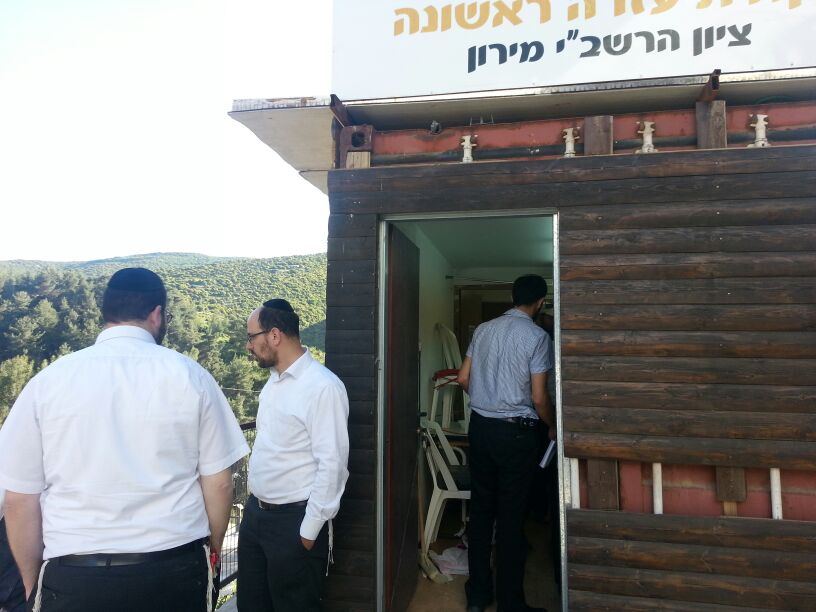 ההילולה במירון: ראשי 'איחוד הצלה' בסיור היערכות