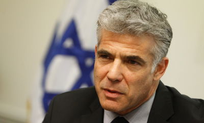 הכה בחרדים והינצל. לפיד