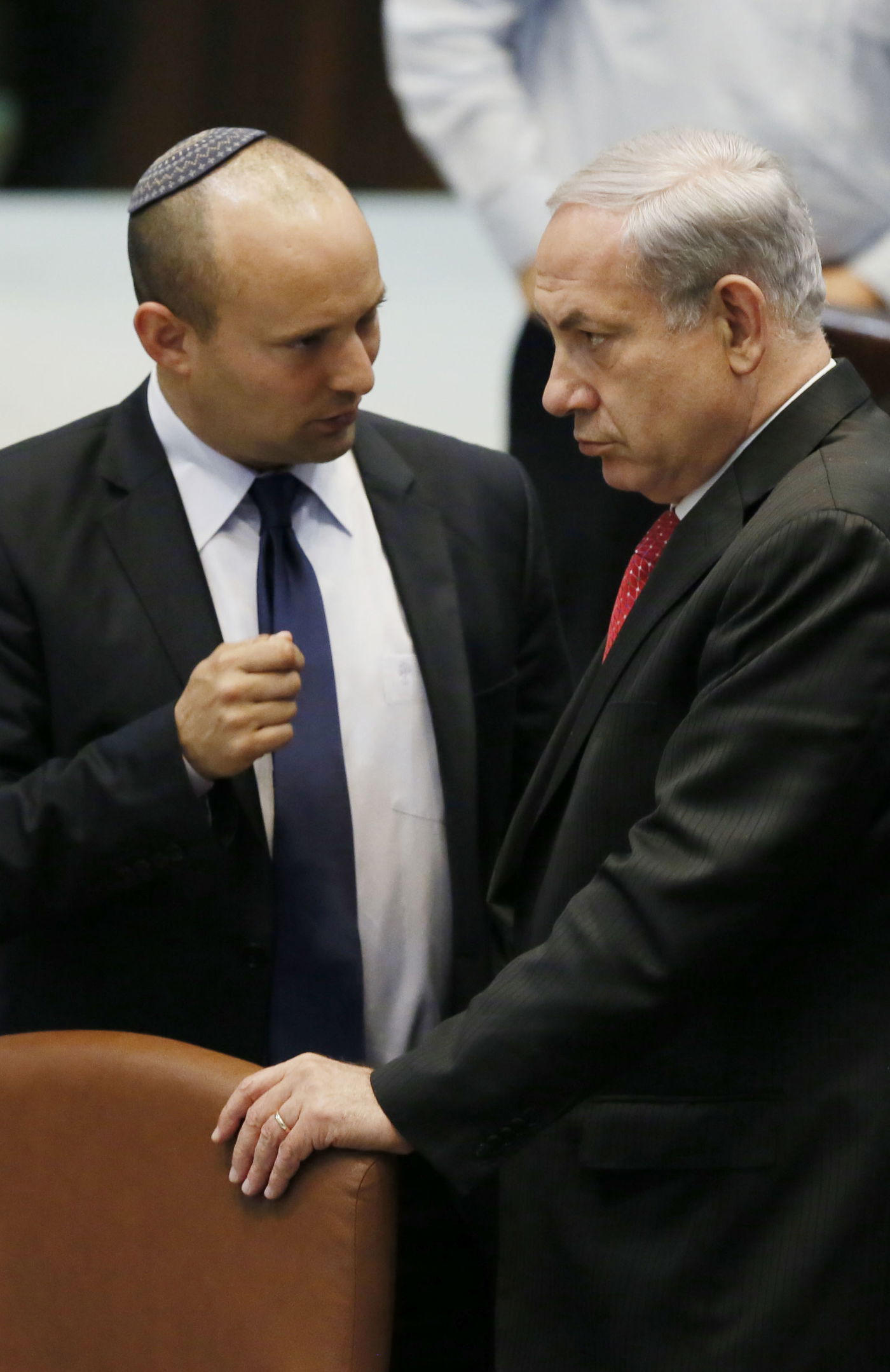 גלריה: מליאת הכנסת בעת השתלחות לפיד בחרדים