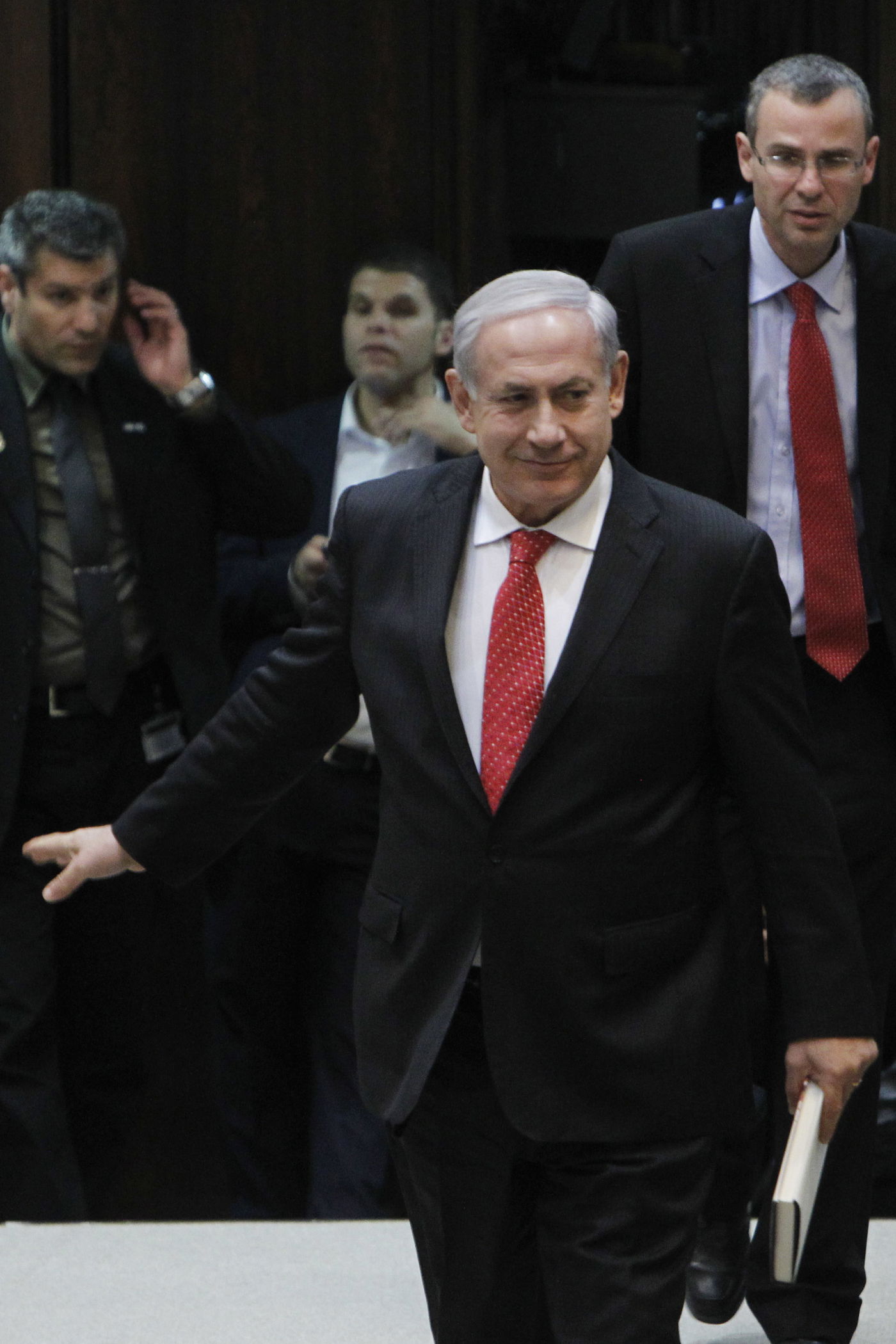 גלריה: מליאת הכנסת בעת השתלחות לפיד בחרדים