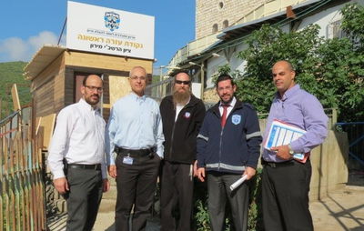 השר לביטחון פנים מבקר במירון