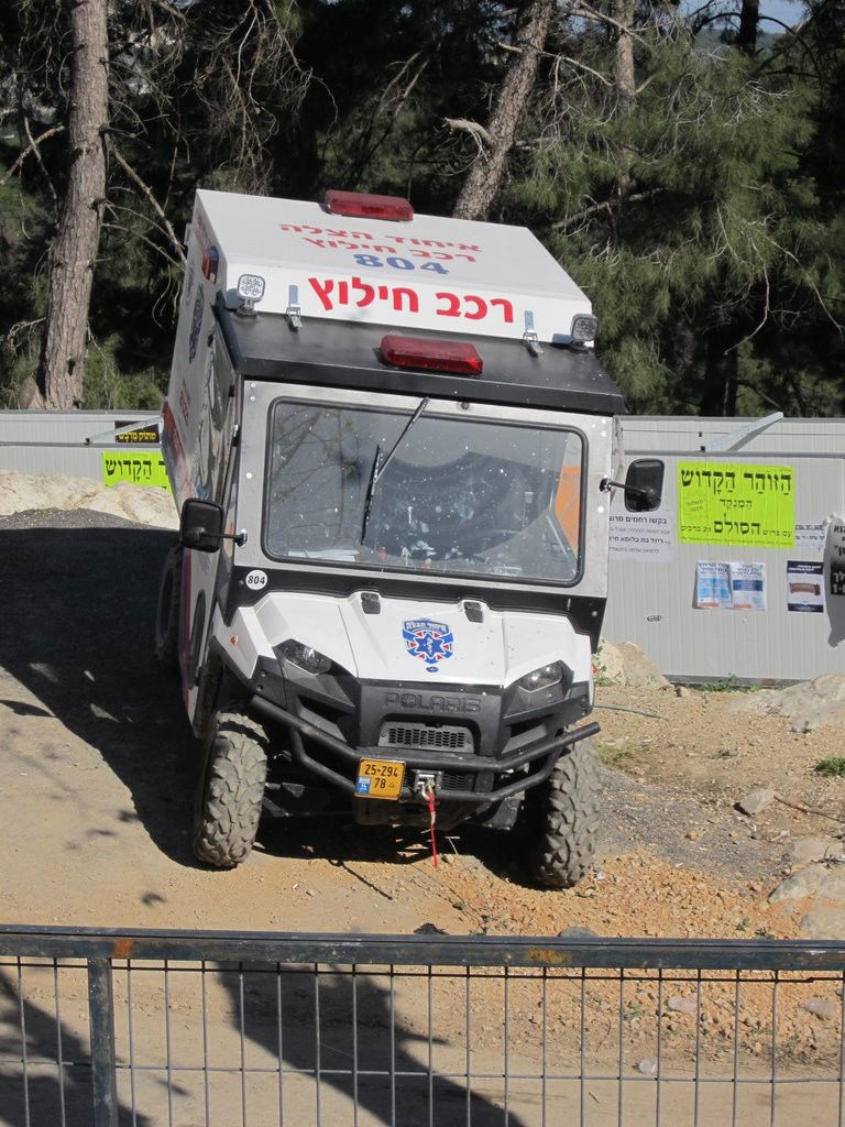 צפו: פעילות מתנדבי 'איחוד הצלה' במירון