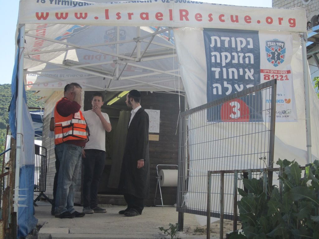 צפו: פעילות מתנדבי 'איחוד הצלה' במירון