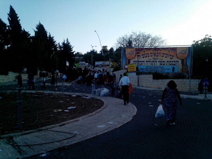 תיעוד: "עיר האוהלים" במירון