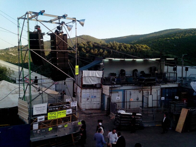 תיעוד: "עיר האוהלים" במירון