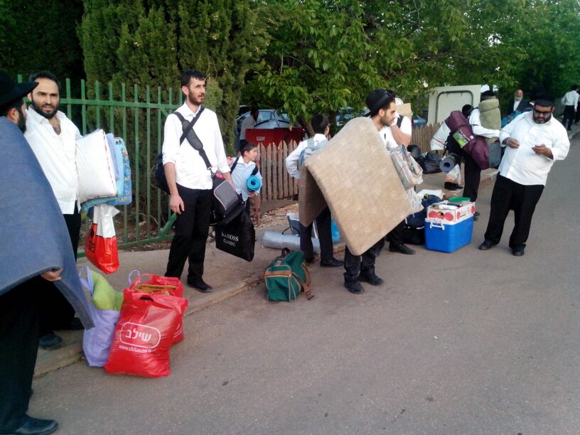 תיעוד: "עיר האוהלים" במירון